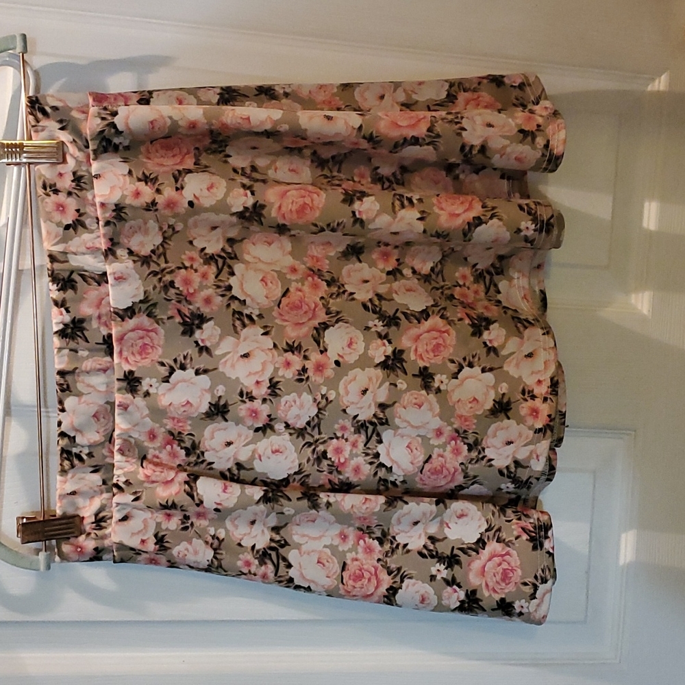 XL floral skater skirt